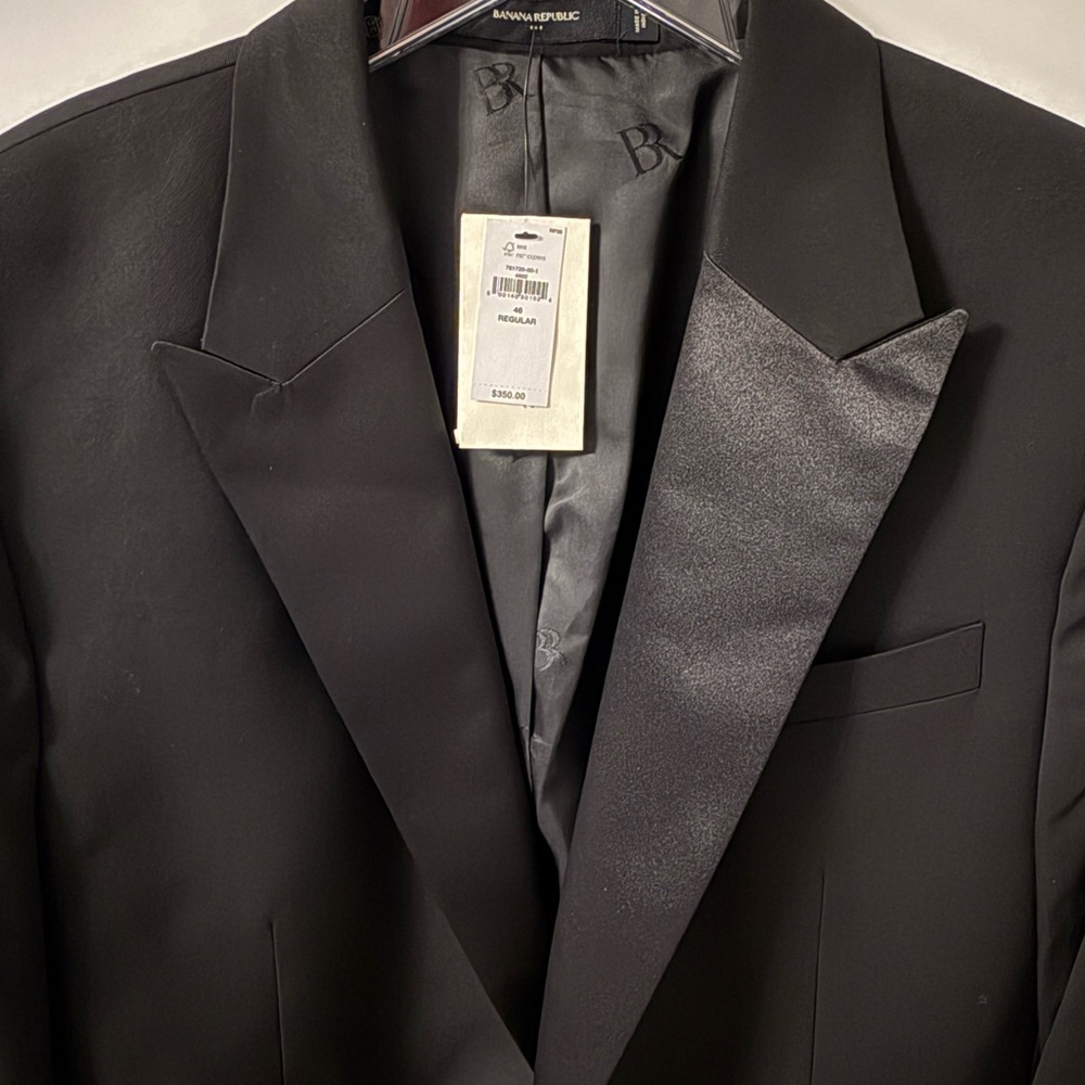 Banana Republic Charcoal Men's Tuxedo Jacket